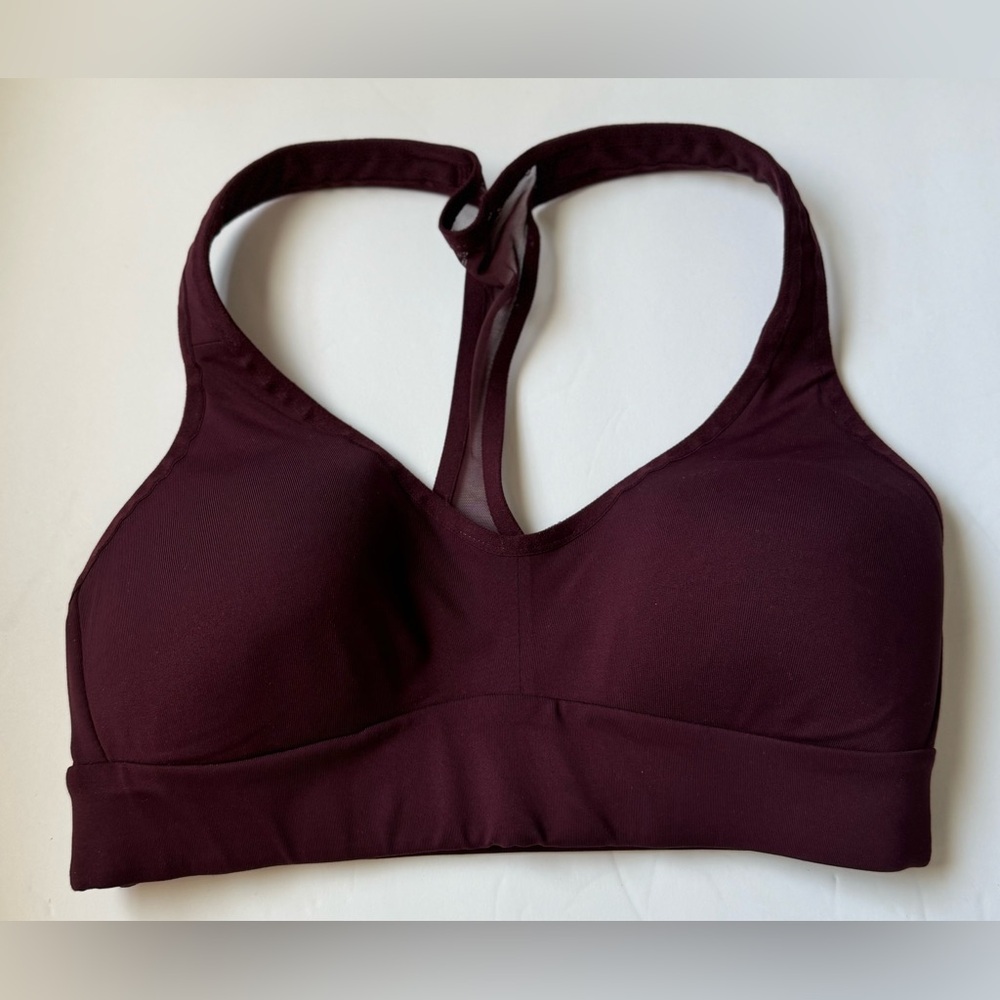 Lululemon Speed Up Bra‎ Dark Adobe Luxtreme Mesh